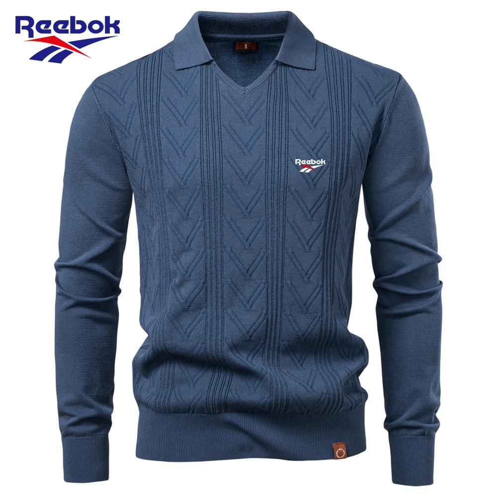 Reebok 2026 Autumn and Winter New Embroidery Men s Jacquard Sweater Men s Pullover Sweater Solid Color V-neck Knitted Sweater Men XXL
Reebok 2026 Autumn and Winter New Embroidery Men s Jacquard Sweater Men s Pullover Sweater Solid Color V-neck Knitted Sweater Men XXL