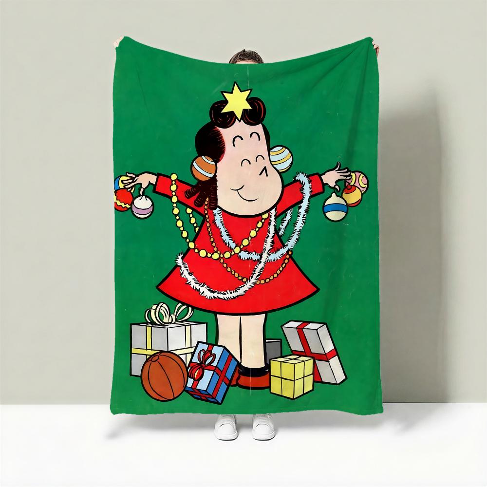 Cartoon T-The Little Lulu Show Throw Lightweight 240g Flannel Blanket Soft Skin-friendly for Summer Cooling 75cmx90cm
Cartoon T-The Little Lulu Show Throw Lightweight 240g Flannel Blanket Soft Skin-friendly for Summer Cooling 75cmx90cm