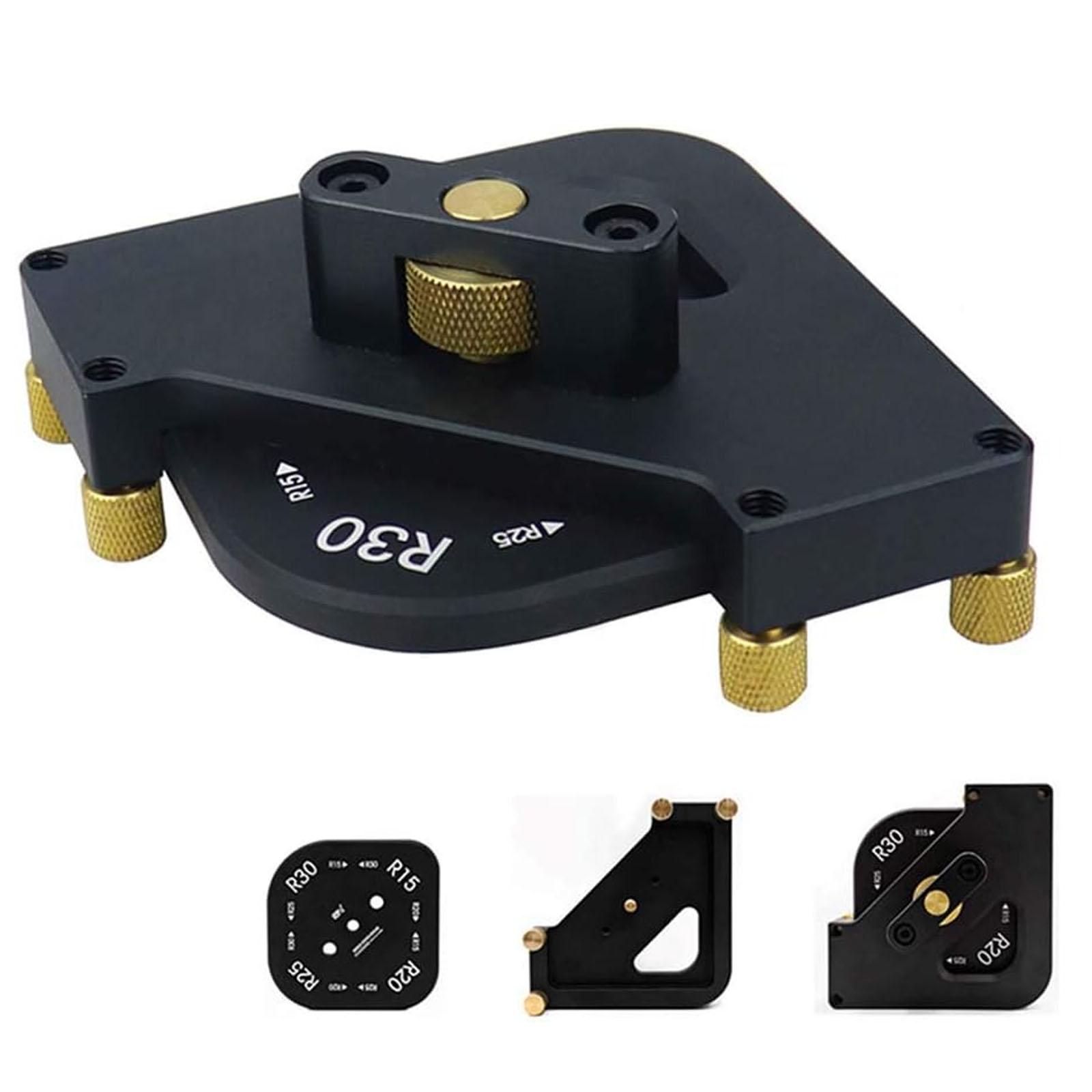 R15-R20-R25-R30 T15-T20-T25-T30 Woodworking Corner Quick Positioning Jig, Corner Radius Template Locator for Trimming Machine China Mainland
R15-R20-R25-R30 T15-T20-T25-T30 Woodworking Corner Quick Positioning Jig, Corner Radius Template Locator for Trimming Machine China Mainland
