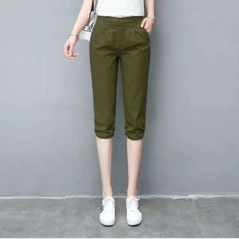 Women s Slim Fit Elastic Cargo Pants - Korean Style Loose Straight Leg, Versatile Casual Wear for Spring 2023 M 95-105 jin
Women s Slim Fit Elastic Cargo Pants - Korean Style Loose Straight Leg, Versatile Casual Wear for Spring 2023 M 95-105 jin