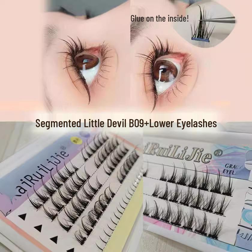 Comic Little Devil Self-Grafting False Eyelashes - Segmented Barbie Style for Women
Comic Little Devil Self-Grafting False Eyelashes - Segmented Barbie Style for Women