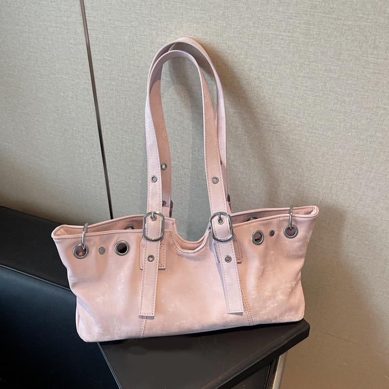 Пряжка для ремня с полыми заклепками, наплечная сумка под мышкой, большая вместимость, дизайнерская женская сумка-тоут, модная сумка для通勤, сумка с верхней ручкой 35x10x17cm розовый
Пряжка для ремня с полыми заклепками, наплечная сумка под мышкой, большая вместимость, дизайнерская женская сумка-тоут, модная сумка для通勤, сумка с верхней ручкой 35x10x17cm розовый