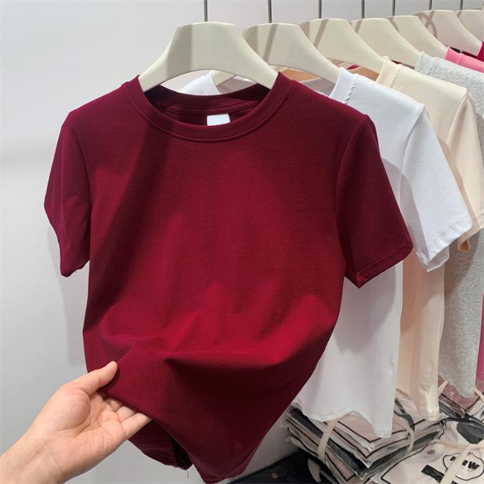 Round Neck Short Sleeve T-shirt, 92% Cotton, 8% Spandex, 1x1 Rib, Regular Fit 2XL
Round Neck Short Sleeve T-shirt, 92% Cotton, 8% Spandex, 1x1 Rib, Regular Fit 2XL