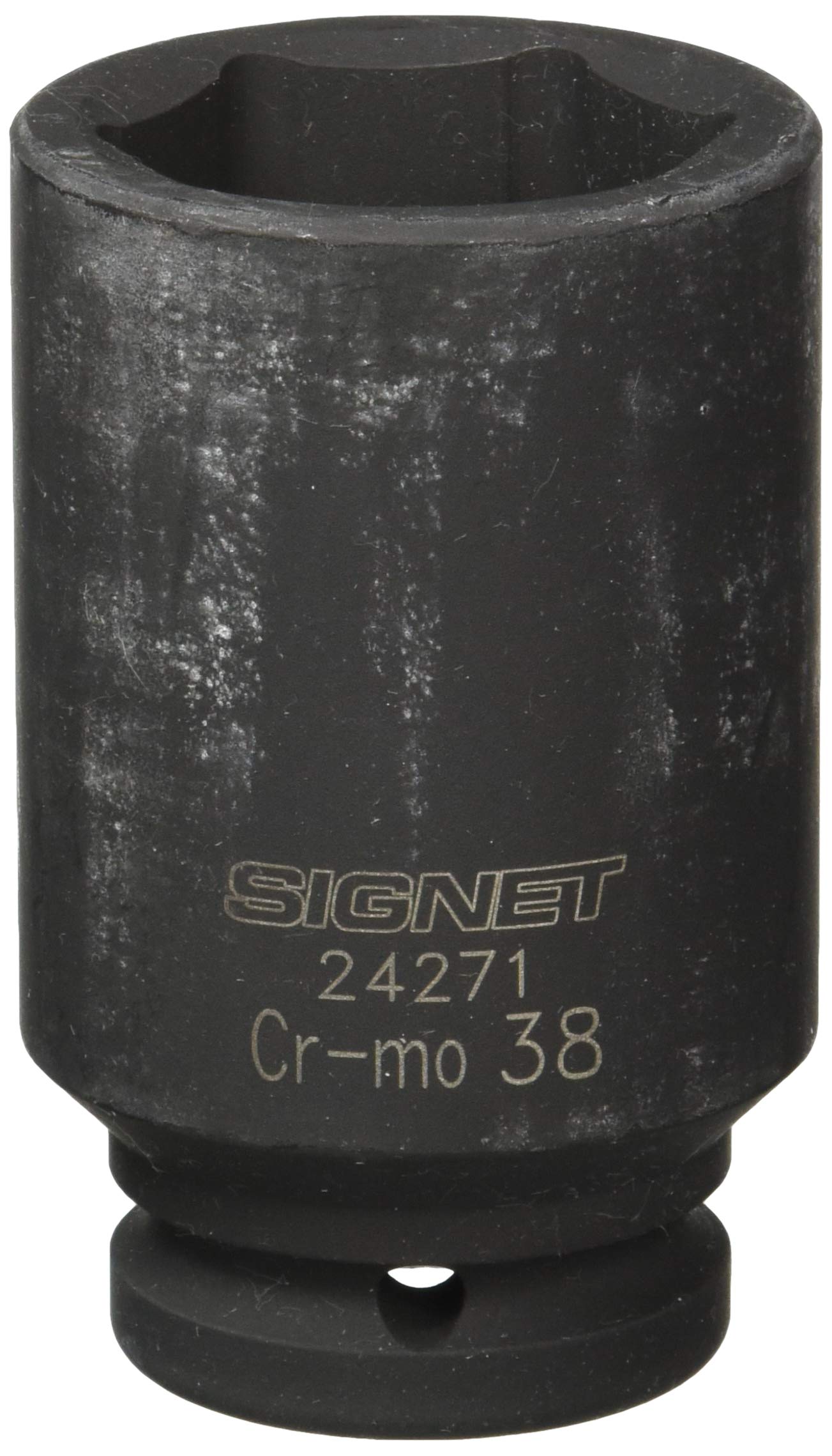 SIGNET 3/4 Drive Deep Impact Socket, 38mm, 24271
SIGNET 3/4 Drive Deep Impact Socket, 38mm, 24271