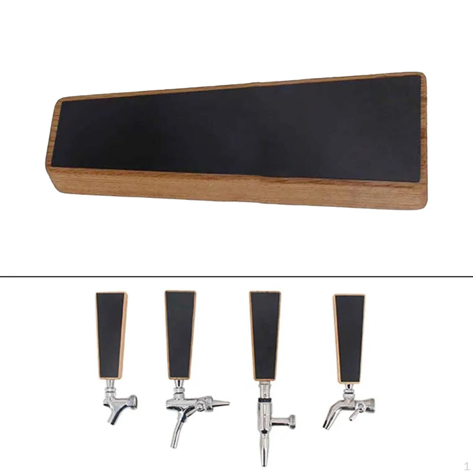 Beer Tap Handle with Chalkboard, for Dispensing System, Handle, Weddings dark wood color
Beer Tap Handle with Chalkboard, for Dispensing System, Handle, Weddings dark wood color