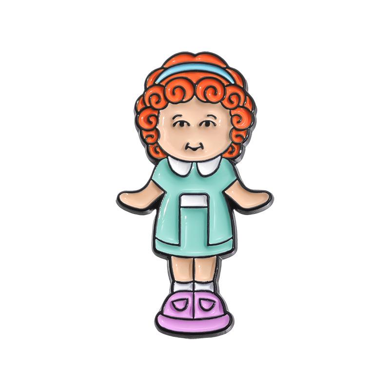 Creative Triplet Sisters Brooch - Haunted House Animation Badge Gift
Creative Triplet Sisters Brooch - Haunted House Animation Badge Gift