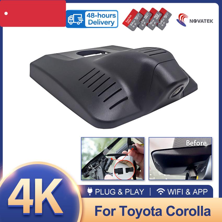 4K HD 2160P Plug and play Wifi Car DVR Video Recorder Dash Cam Camera For Toyota Corolla 2023 2022 2021 2020 2019 ByAPP Control
4K HD 2160P Plug and play Wifi Car DVR Video Recorder Dash Cam Camera For Toyota Corolla 2023 2022 2021 2020 2019 ByAPP Control