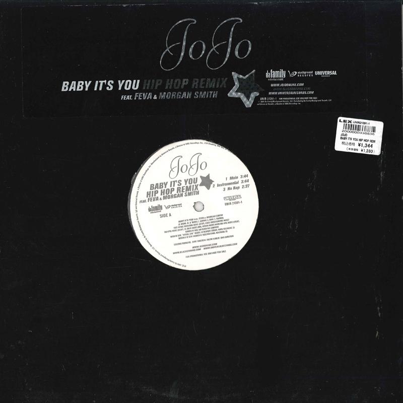12inch Record JOJO Baby Its You UNIR213911PROMO DA FAMILY ENTER 2005 US Rap HipHopRB Used
12inch Record JOJO Baby Its You UNIR213911PROMO DA FAMILY ENTER 2005 US Rap HipHopRB Used