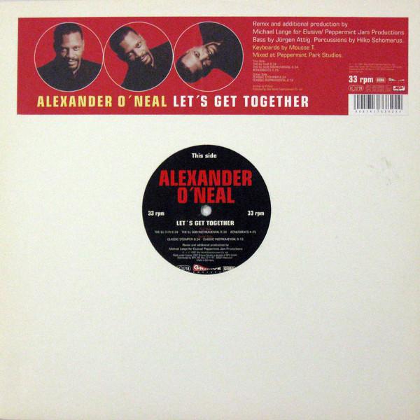 12inch Record ALEXANDER O NEAL - Let s Get Together SPV05033825 Groove Society 1997 Germany Dance & Electronica Used
12inch Record ALEXANDER O NEAL - Let s Get Together SPV05033825 Groove Society 1997 Germany Dance & Electronica Used