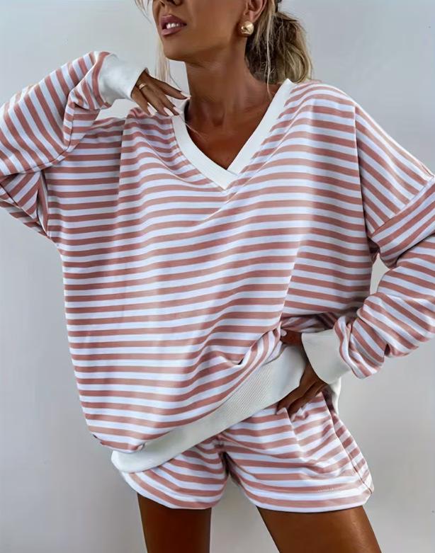 U8158 Women s Striped Print Casual Sportswear Set M рожевий
U8158 Women s Striped Print Casual Sportswear Set M рожевий