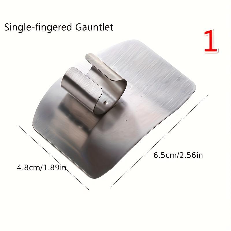 1Stainless steel finger protector - Reusable safety cutting tool Edge design Durable metal structure Suitable for kitchen and outdoor 1
1Stainless steel finger protector - Reusable safety cutting tool Edge design Durable metal structure Suitable for kitchen and outdoor 1