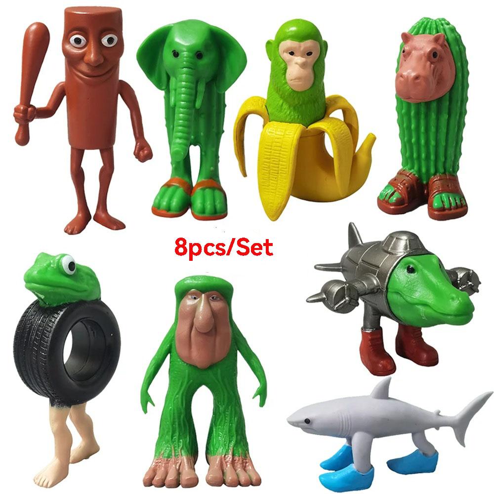 8pcs Brainrot Tung Sahur Figure Toy Tralalero Tralala Figures Bombardino Crocodilo Shimpanzini Bananini Model Decor Doll Gift
8pcs Brainrot Tung Sahur Figure Toy Tralalero Tralala Figures Bombardino Crocodilo Shimpanzini Bananini Model Decor Doll Gift