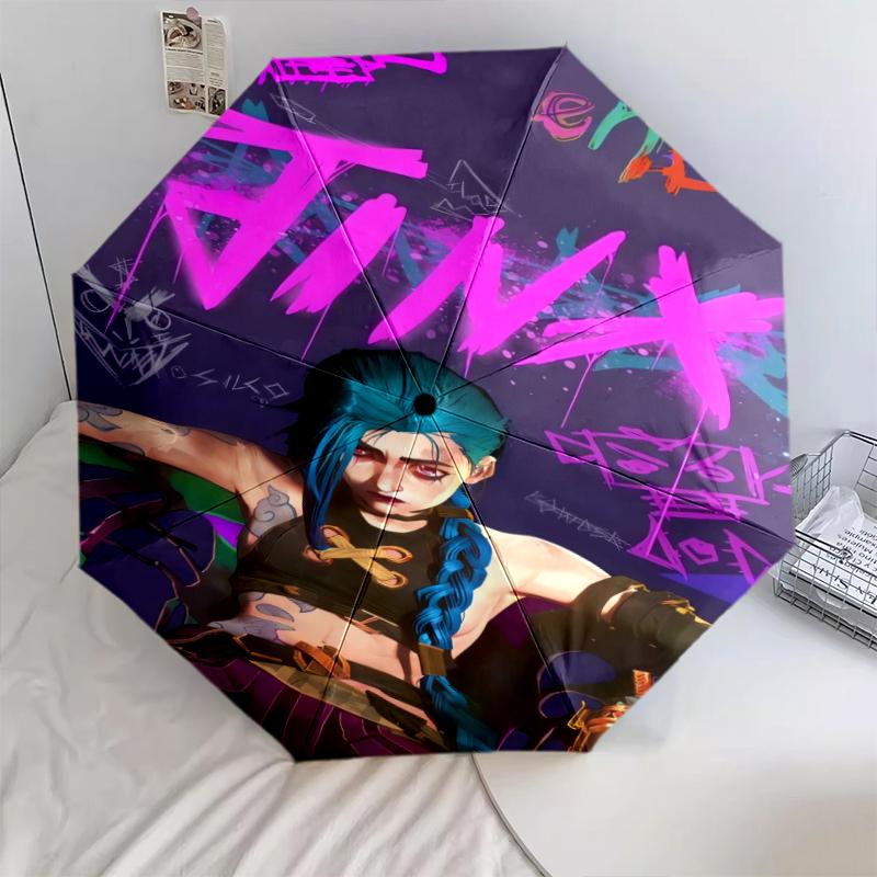 1 шт. Автоматический складной зонт - Узор Jinx, Портативный и складной дизайн с 8 спицами, Рождественские и Дни рождения Подарки разноцветный
1 шт. Автоматический складной зонт - Узор Jinx, Портативный и складной дизайн с 8 спицами, Рождественские и Дни рождения Подарки разноцветный