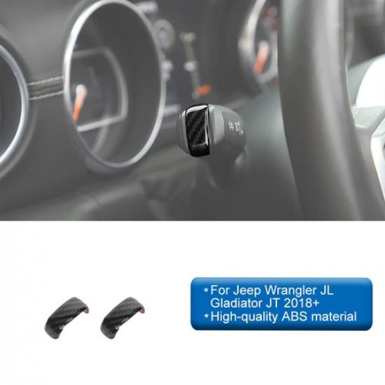 For Jeep Wrangler JL JT 2018- Carbon Fiber Steering Wheel Interior Trims Set Turn Signal Lamp Wiper Sw
For Jeep Wrangler JL JT 2018- Carbon Fiber Steering Wheel Interior Trims Set Turn Signal Lamp Wiper Sw