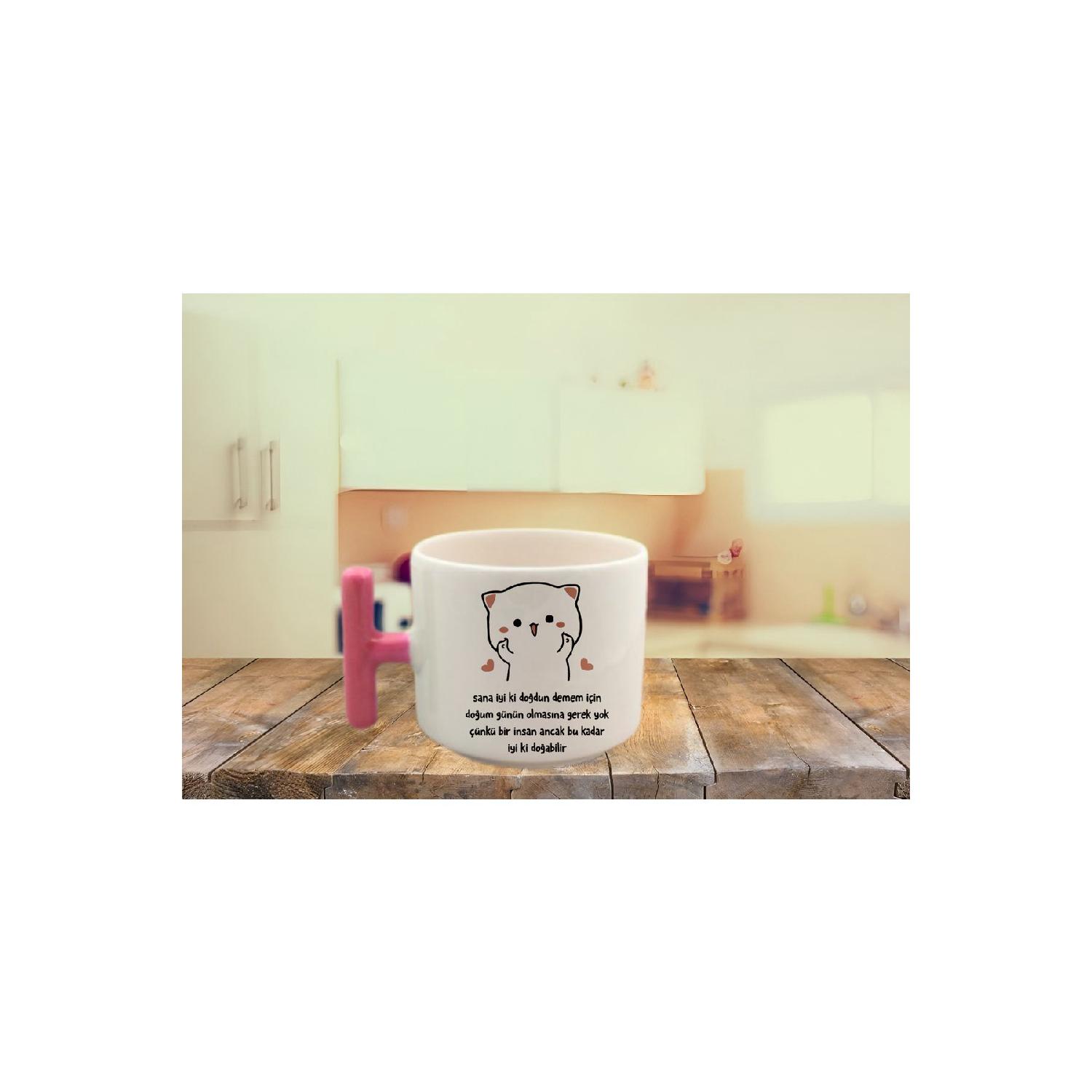 Привітати тебе з днем народження..... Письмовий Mochi Cat Printed Барвиста Т-ручка Nescafe білий
Привітати тебе з днем народження..... Письмовий Mochi Cat Printed Барвиста Т-ручка Nescafe білий