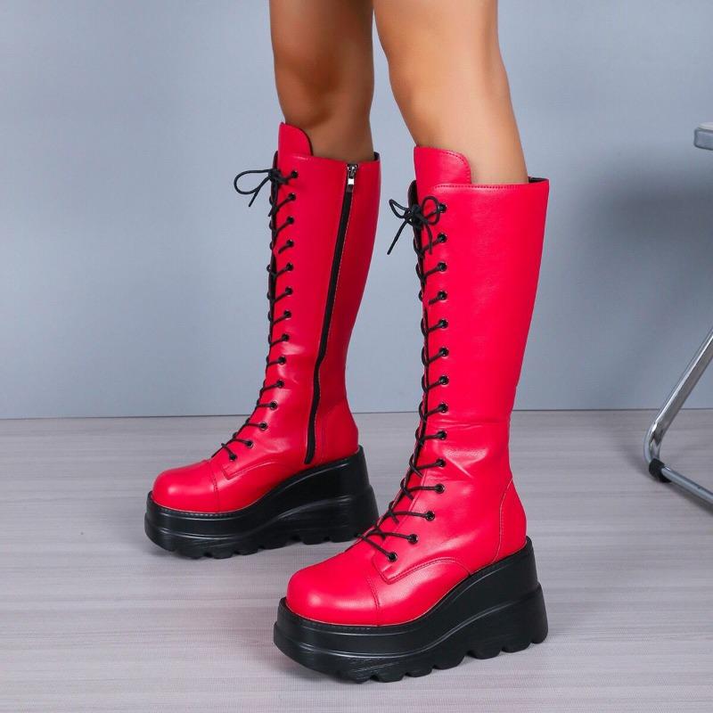 Платформа-маффин ботинки мартин осень и зима новые боковая молния танкетка высокий каблук высокие ботинки женские 43 красный
Платформа-маффин ботинки мартин осень и зима новые боковая молния танкетка высокий каблук высокие ботинки женские 43 красный