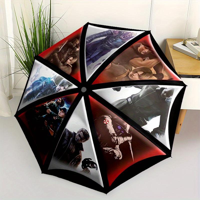 1pc Resident Evil Character Wheel Umbrella with Plastic Handle,Suitable for All Seasons Home Travel Outdoor UmbrellaM1021
1pc Resident Evil Character Wheel Umbrella with Plastic Handle,Suitable for All Seasons Home Travel Outdoor UmbrellaM1021
