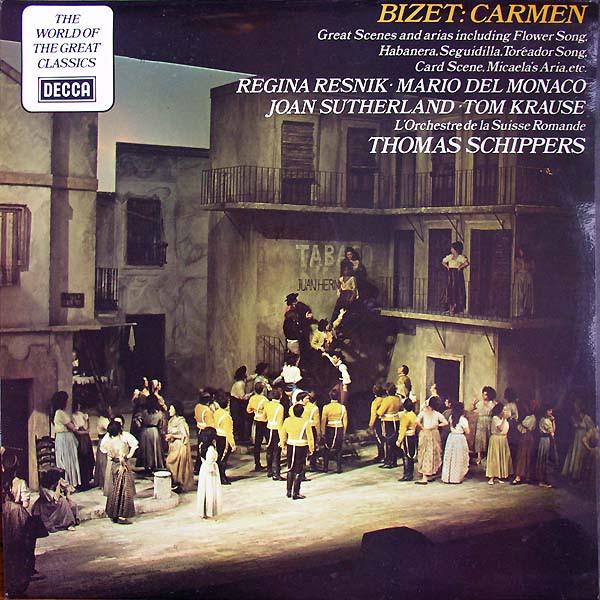 LP Record GEORGES BIZET - Bizet: Carmen - Great Scenes And Ar SPA539 Decca 1979 UK Classical Used
LP Record GEORGES BIZET - Bizet: Carmen - Great Scenes And Ar SPA539 Decca 1979 UK Classical Used