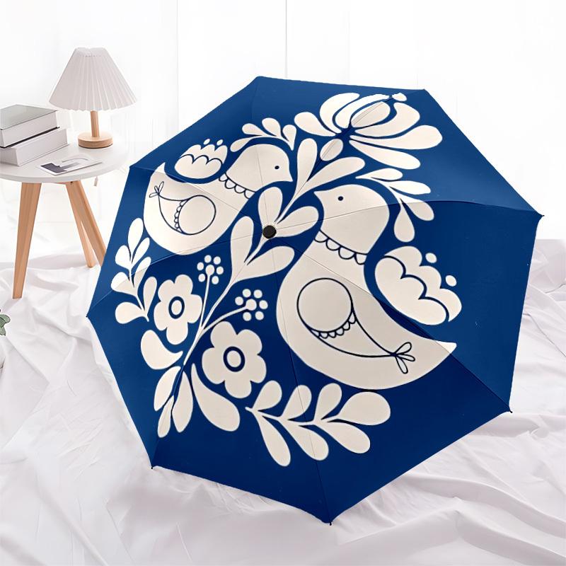1pc Doves Flowers Automatic Open 8-Rib Windproof Umbrella, Travel & Commuting, Suitable for All Seasons
1pc Doves Flowers Automatic Open 8-Rib Windproof Umbrella, Travel & Commuting, Suitable for All Seasons