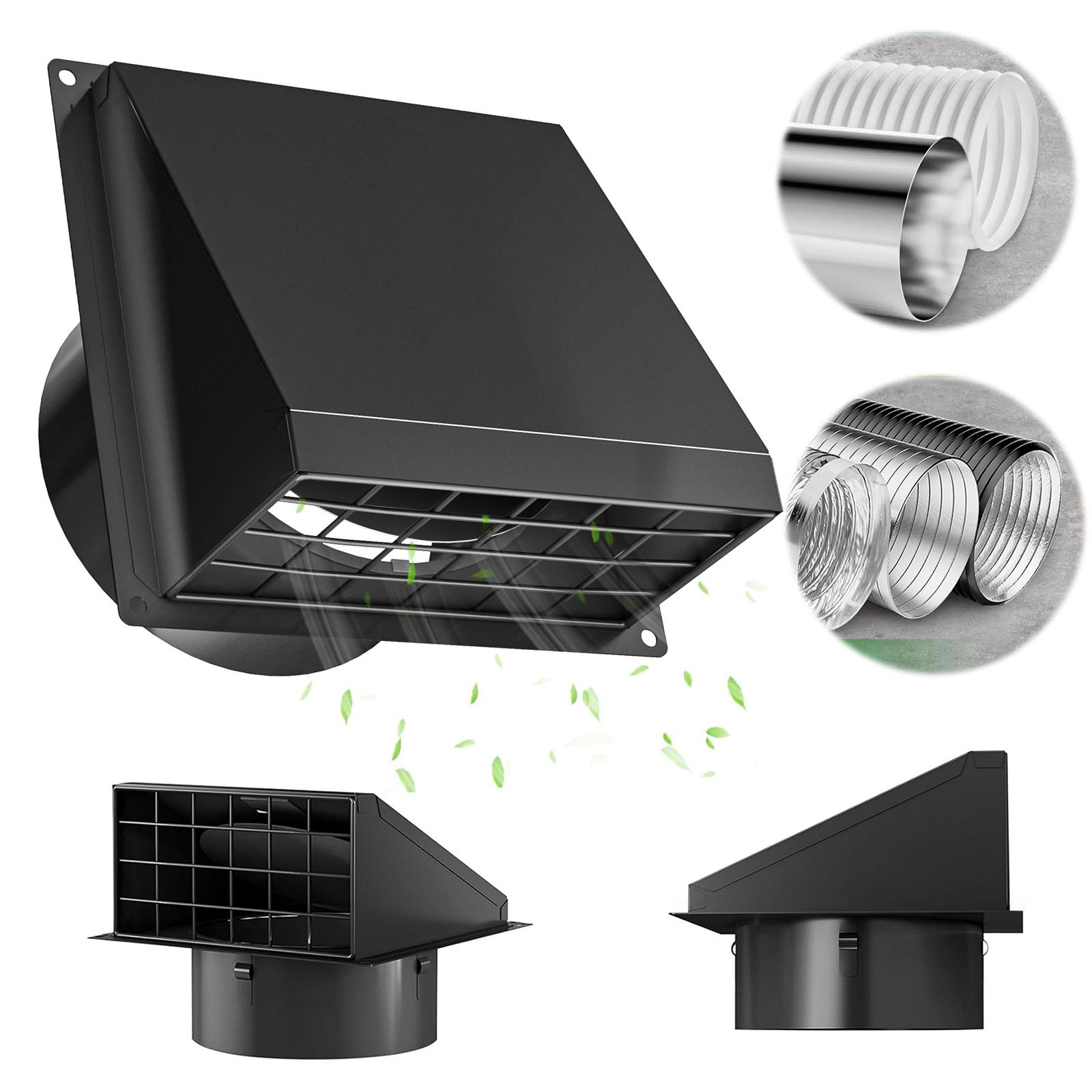 4 Inch Wall Mount Extractor Vent Metal Exterior Vent Cover External Extractor Wall Vent for House Range Hood AC United States
4 Inch Wall Mount Extractor Vent Metal Exterior Vent Cover External Extractor Wall Vent for House Range Hood AC United States