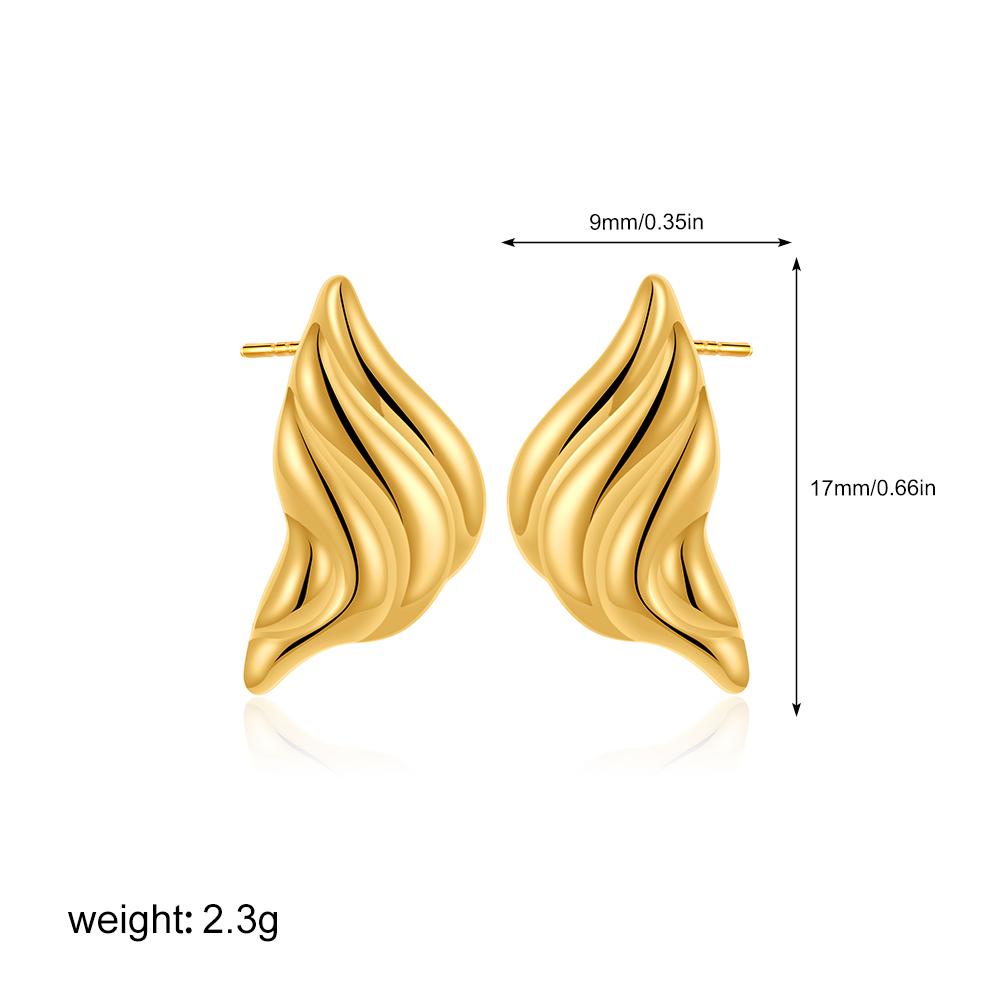 Vintage Stainless Steel Striped Irregular Water Drop Earrings for Women Statement Fashion Women Party Zircon Anti Allergic
Vintage Stainless Steel Striped Irregular Water Drop Earrings for Women Statement Fashion Women Party Zircon Anti Allergic