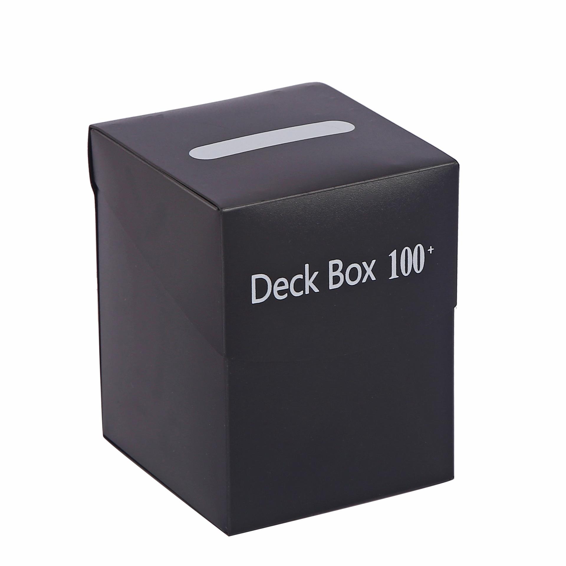 Deck Trading Cards Box for 100+ Game Baseball Card Storage Box Playing Card Carrying Case for Family Party Games Supplies чёрный
Deck Trading Cards Box for 100+ Game Baseball Card Storage Box Playing Card Carrying Case for Family Party Games Supplies чёрный