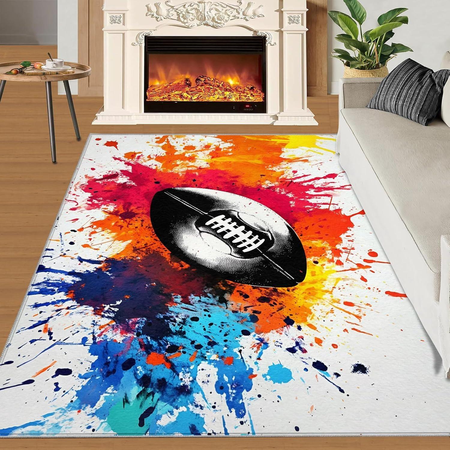 Basketball Court Print Area Rug Sports Floor Mat Soft Non-Slip Basketball Game Carpet for Living Room Bedroom Playroom 40x60cm
Basketball Court Print Area Rug Sports Floor Mat Soft Non-Slip Basketball Game Carpet for Living Room Bedroom Playroom 40x60cm
