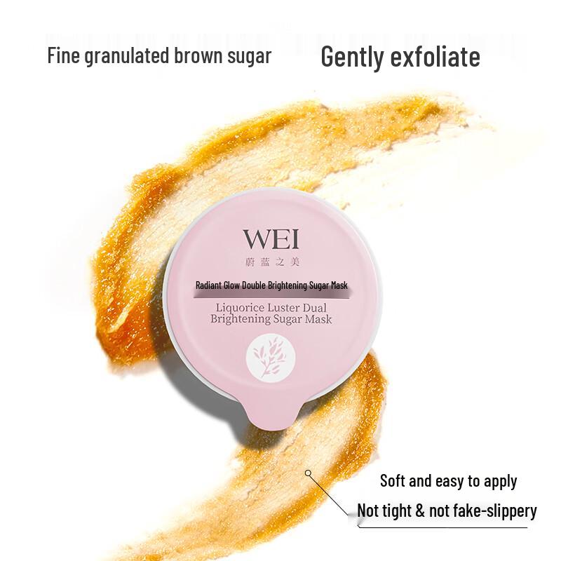 WEI LUO ZHI MEI Light Extract Double Brightening Sugar Mask
WEI LUO ZHI MEI Light Extract Double Brightening Sugar Mask