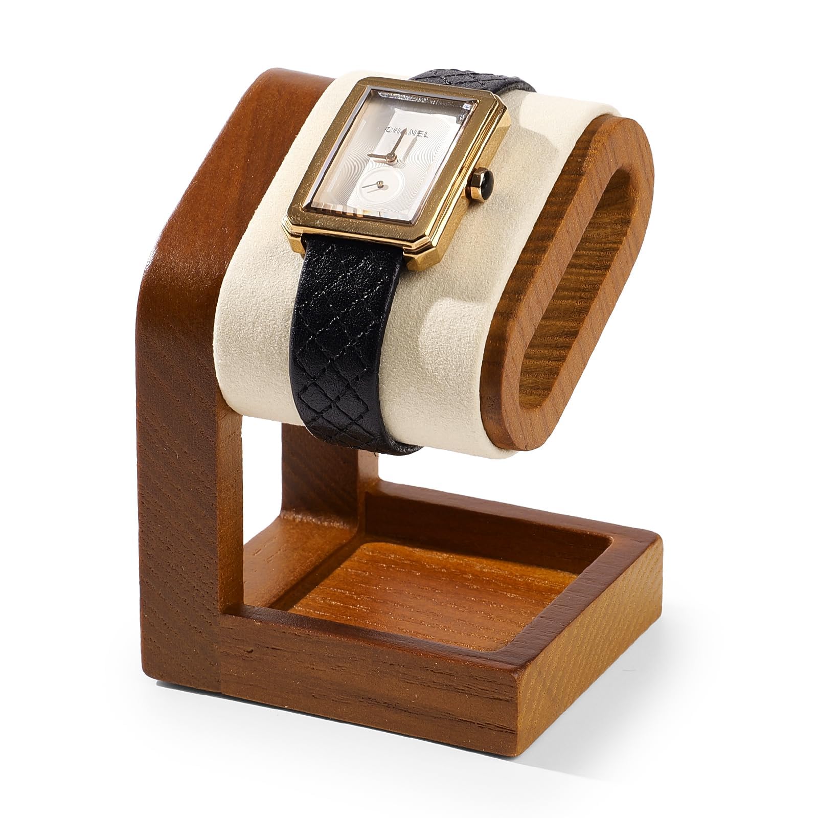 Papten Watch Stand for 1 Watch Stand Wooden Display Storage Photography Luxury Stylish Watch Stand SM23501 (Beige)
Papten Watch Stand for 1 Watch Stand Wooden Display Storage Photography Luxury Stylish Watch Stand SM23501 (Beige)