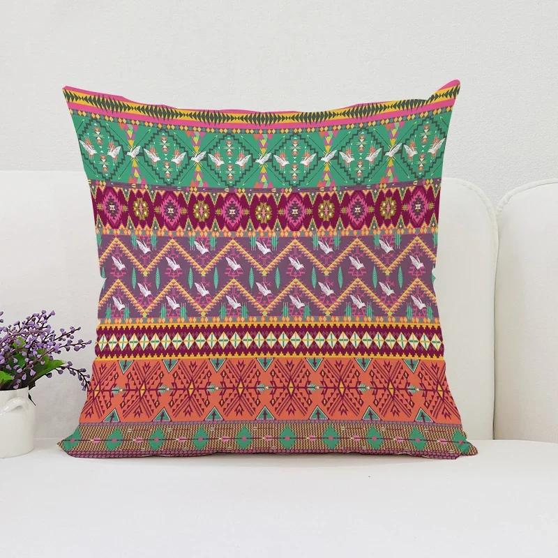 Bohemian Style Reversible Printed Pillow Cover Sofa Cushion Cover Chair Waist Cushion Bed Sleeping Pillow Home Gifts(2) 66x66cm
Bohemian Style Reversible Printed Pillow Cover Sofa Cushion Cover Chair Waist Cushion Bed Sleeping Pillow Home Gifts(2) 66x66cm