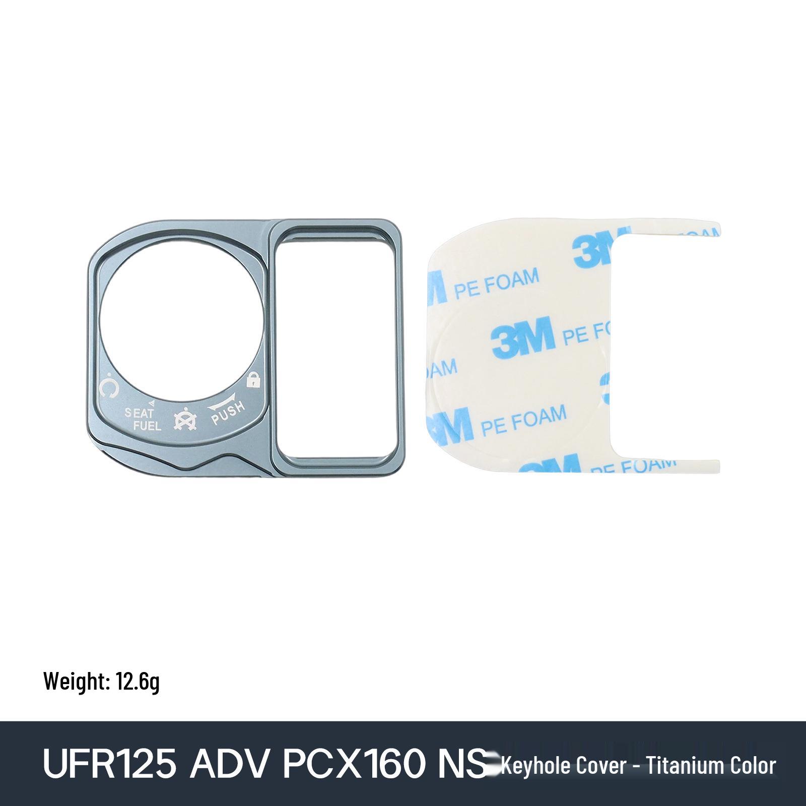 Honda PCX160/ADV160/LEAD125 Electric Door Lock Protective Cover Accessories серый
Honda PCX160/ADV160/LEAD125 Electric Door Lock Protective Cover Accessories серый