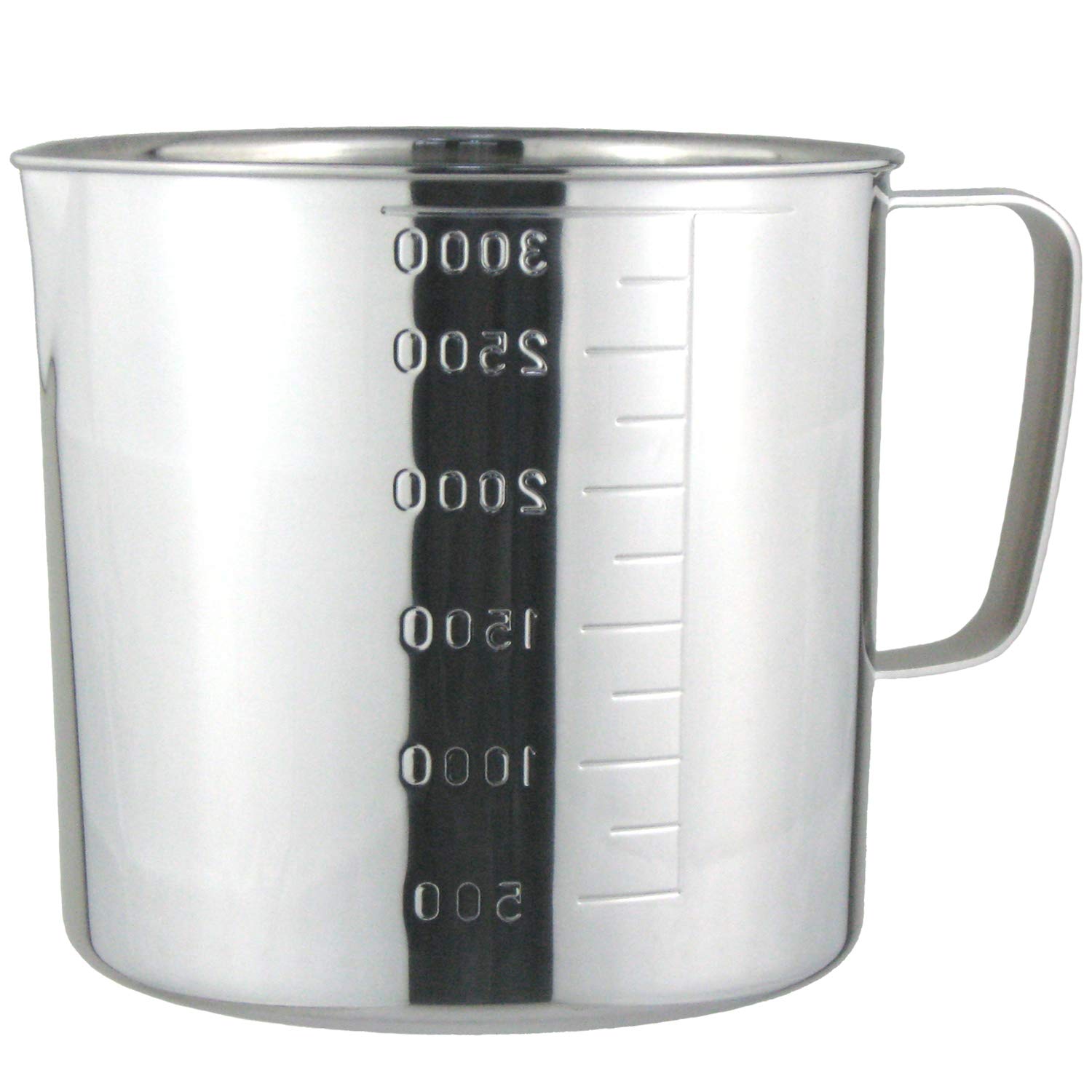 Nagao Tsubamesanjo Measuring Cup 3000ml Stainless Steel Made in Japan 803000 18-8
Nagao Tsubamesanjo Measuring Cup 3000ml Stainless Steel Made in Japan 803000 18-8