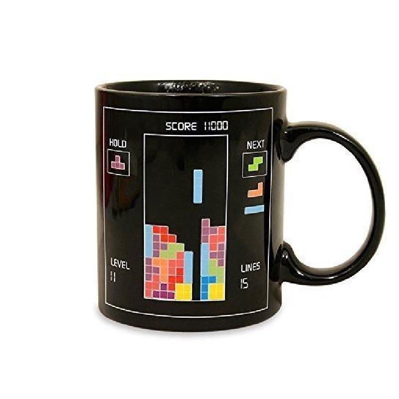 Кружки с рисунком тетриса из лампочек, меняющие цвет от температуры воды, подарки Teris
Кружки с рисунком тетриса из лампочек, меняющие цвет от температуры воды, подарки Teris