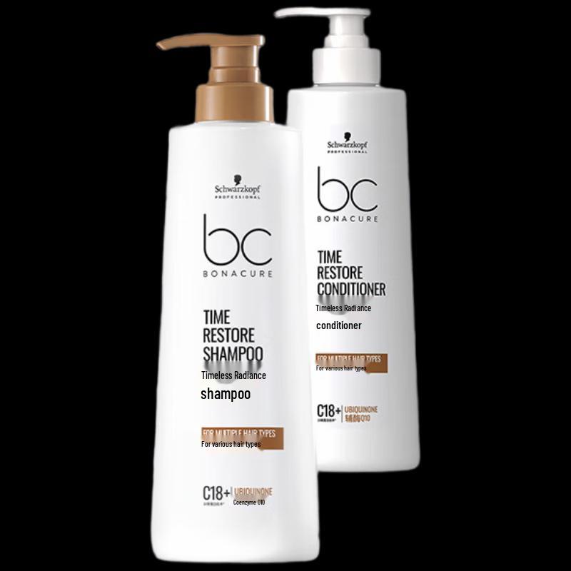 Schwarzkopf BC Bonacure Time Restore Shampoo & Conditioner Set
Schwarzkopf BC Bonacure Time Restore Shampoo & Conditioner Set