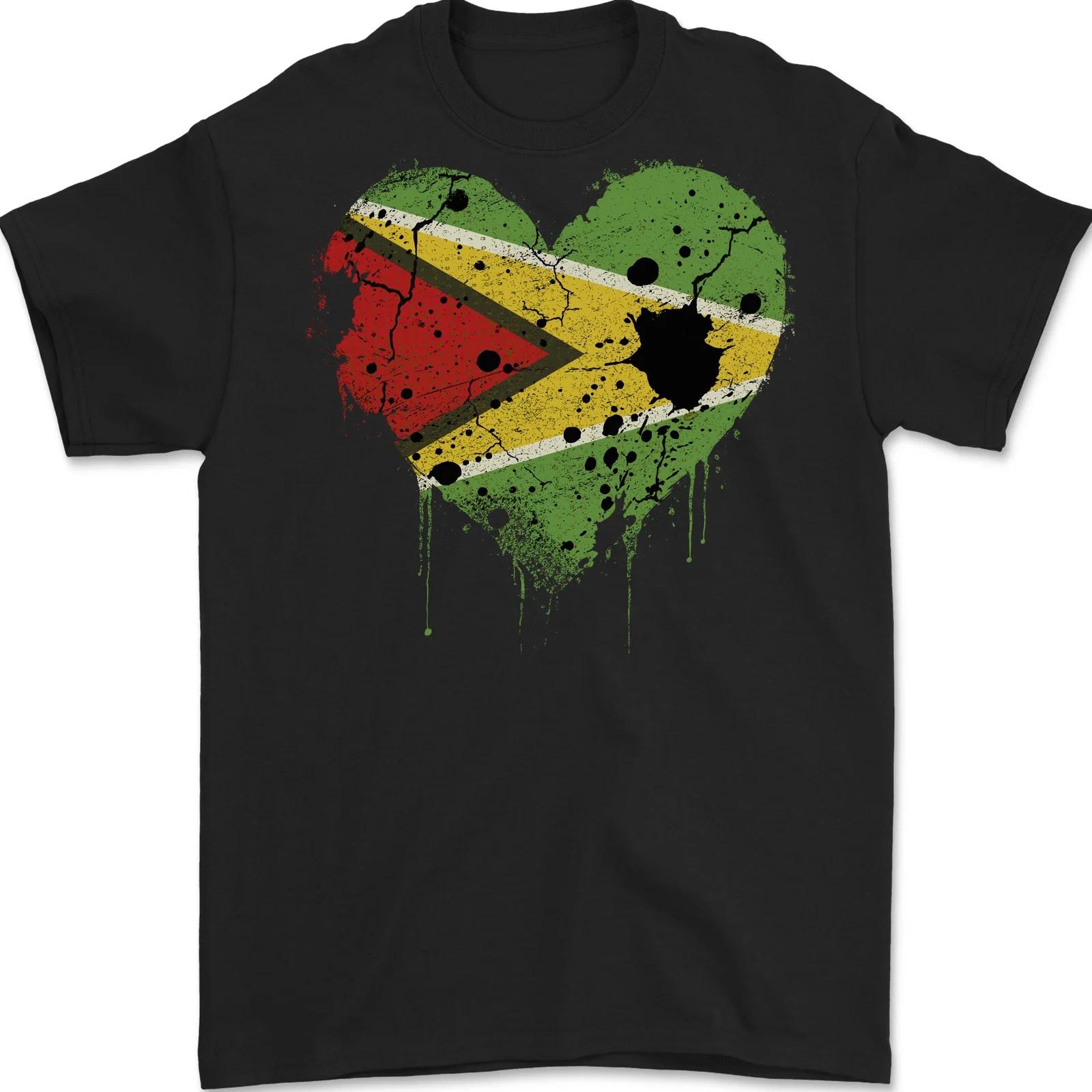 Love Guyana Flag Guyanese Day Football Mens T-Shirt 100% Cotton 4XL
Love Guyana Flag Guyanese Day Football Mens T-Shirt 100% Cotton 4XL