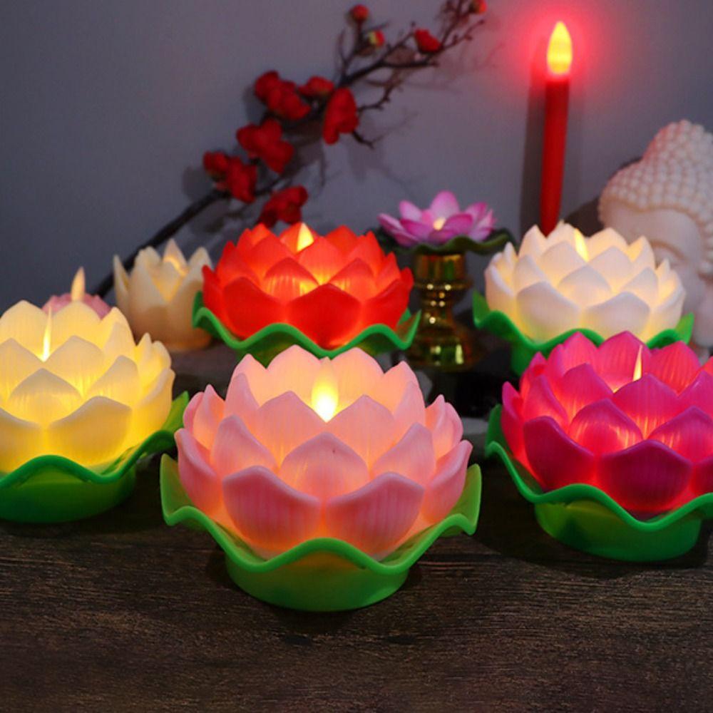 Creative Lotus Flower Light Flickering Desktop Lamp Romantic LED Lotus Candles Wedding рожевий
Creative Lotus Flower Light Flickering Desktop Lamp Romantic LED Lotus Candles Wedding рожевий