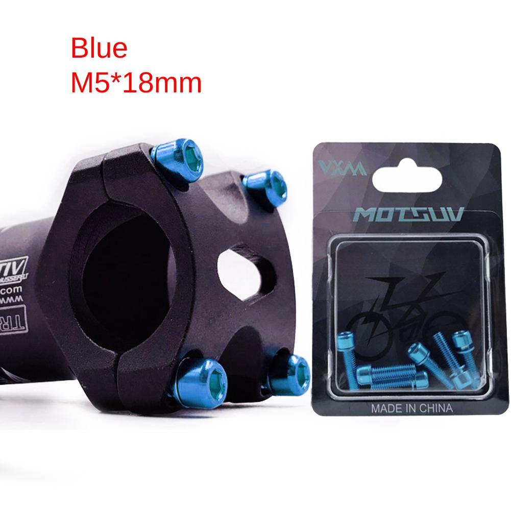 6 шт. болтов для выноса руля горного велосипеда с титановым покрытием M5x18 мм, шестигранная головка, винты для выноса руля горного велосипеда с шайбами, болты для подъема руля
6 шт. болтов для выноса руля горного велосипеда с титановым покрытием M5x18 мм, шестигранная головка, винты для выноса руля горного велосипеда с шайбами, болты для подъема руля