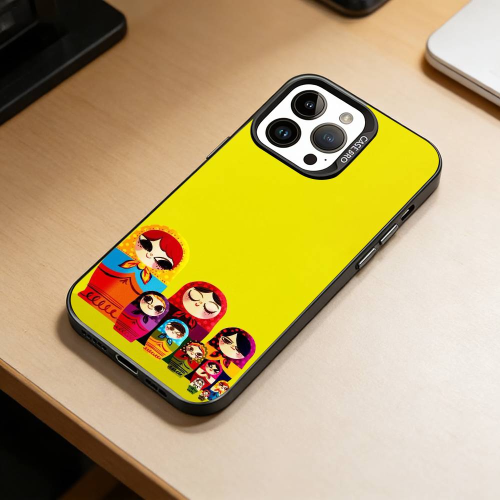Cute Russian Doll Art Phone Case For iPhone 17,16,15,14,13,12,11 Plus,Pro Max,XS,Colored Silver Plated Inside Cover iPhone16
Cute Russian Doll Art Phone Case For iPhone 17,16,15,14,13,12,11 Plus,Pro Max,XS,Colored Silver Plated Inside Cover iPhone16