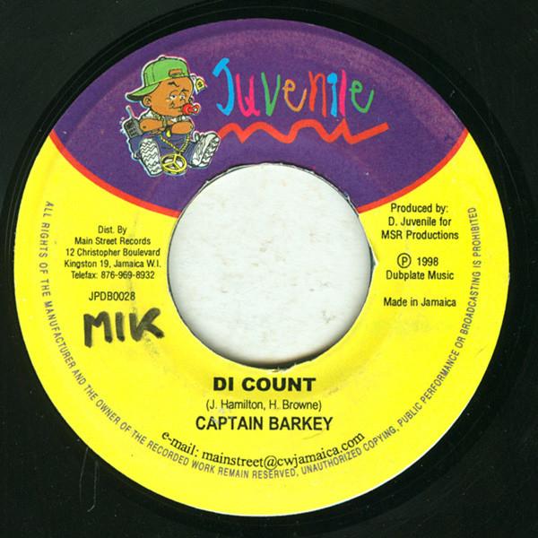 7inch Record CAPTAIN BARKEY Di Count JPDB0028 Juvenile 1998 Jamaica Reggae Ska Dub Used
7inch Record CAPTAIN BARKEY Di Count JPDB0028 Juvenile 1998 Jamaica Reggae Ska Dub Used