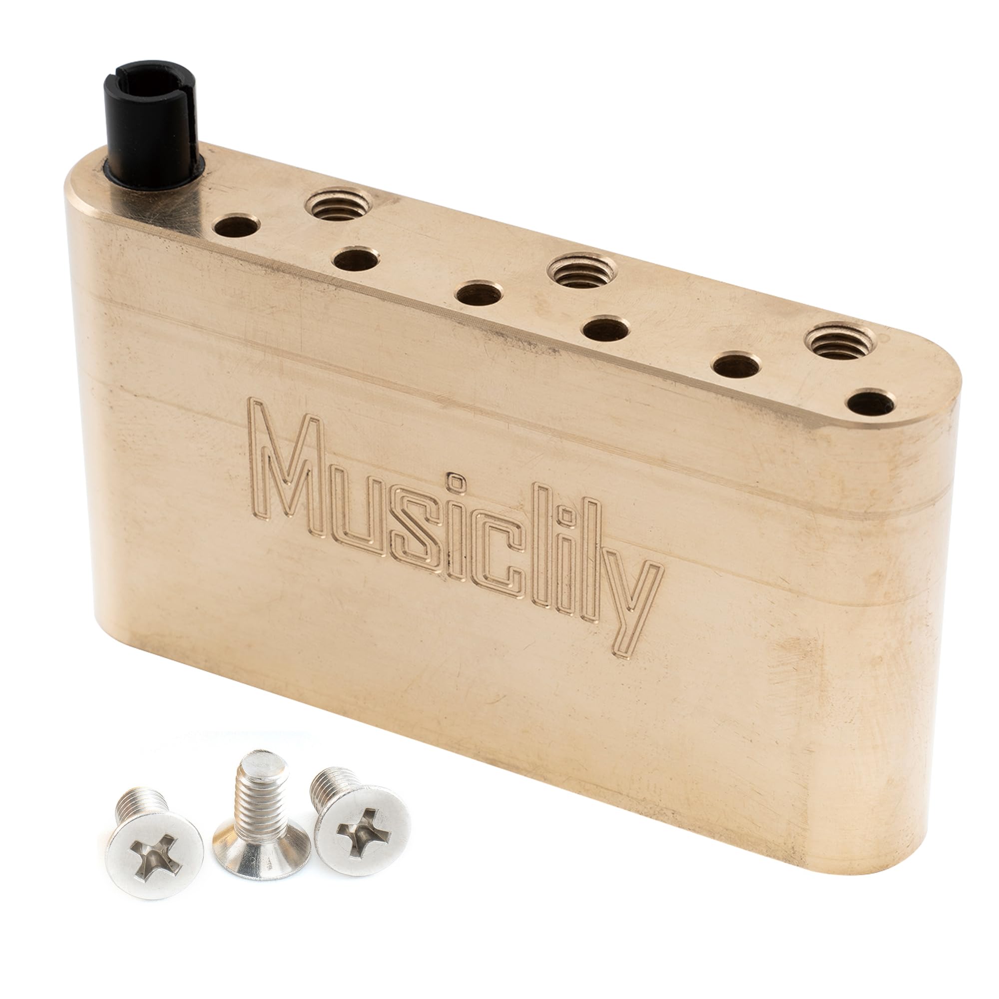 Musiclily Ultra Brass 41mm Tremolo Block String Pitch for PRS SE Style Electric Guitar Tremolo Bridge 10.5mm золотой
Musiclily Ultra Brass 41mm Tremolo Block String Pitch for PRS SE Style Electric Guitar Tremolo Bridge 10.5mm золотой