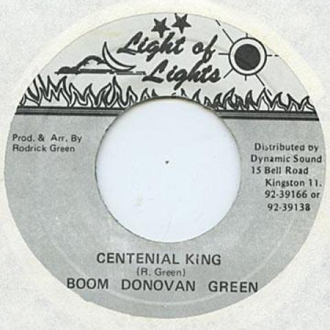 7inch Record BOOM DONOVAN GREEN - Centenial King / Version Light Of Lights 1987 Jamaica Reggae, Ska & Dub
7inch Record BOOM DONOVAN GREEN - Centenial King / Version Light Of Lights 1987 Jamaica Reggae, Ska & Dub