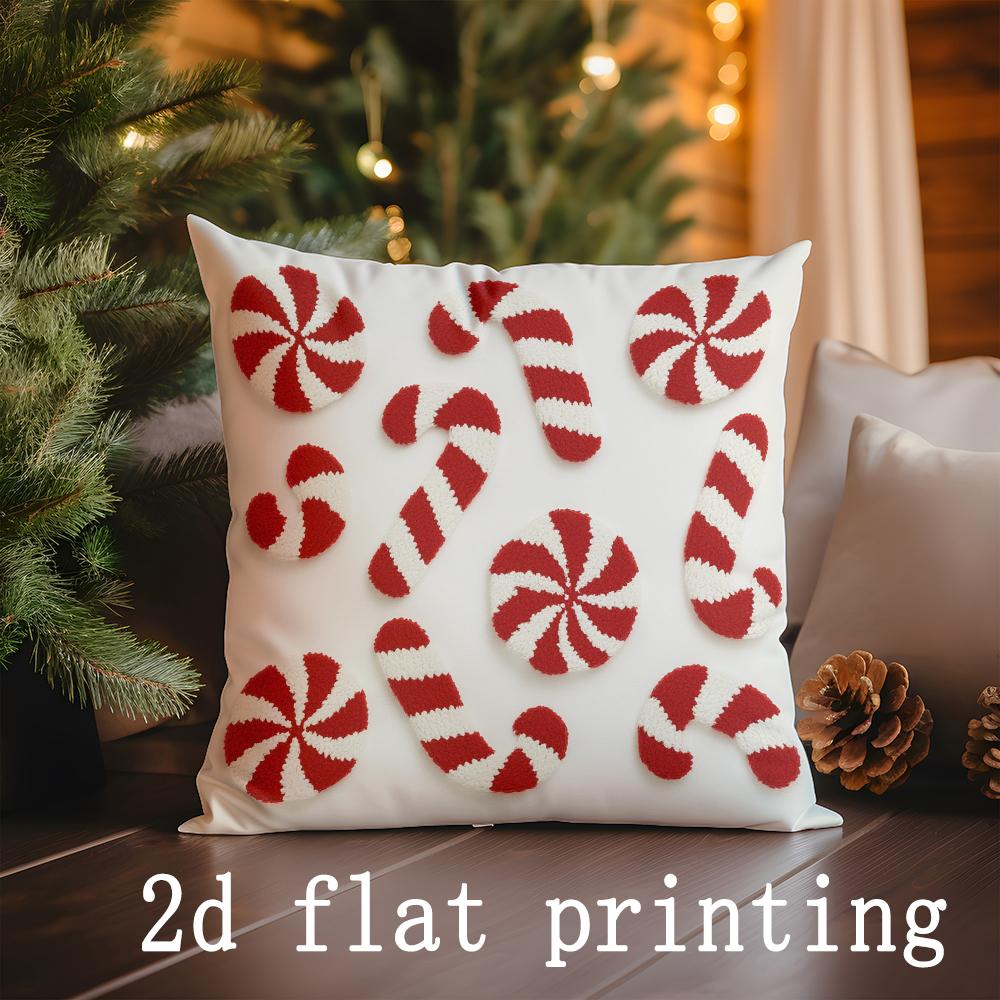 Home Decor Christmas-themed Pillow Covers Designs Suitable For Sofa Bedroom Car Pillow Cover Cushion Rectangular Back Cushion 16x16Inch
Home Decor Christmas-themed Pillow Covers Designs Suitable For Sofa Bedroom Car Pillow Cover Cushion Rectangular Back Cushion 16x16Inch