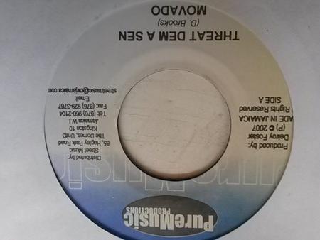 7inch Record MAVADO / MR. MURPHY - Threat Dem A Sen / Like Dat NONE Pure Music Prod 2007 Jamaica Reggae, Ska & Dub Used
7inch Record MAVADO / MR. MURPHY - Threat Dem A Sen / Like Dat NONE Pure Music Prod 2007 Jamaica Reggae, Ska & Dub Used