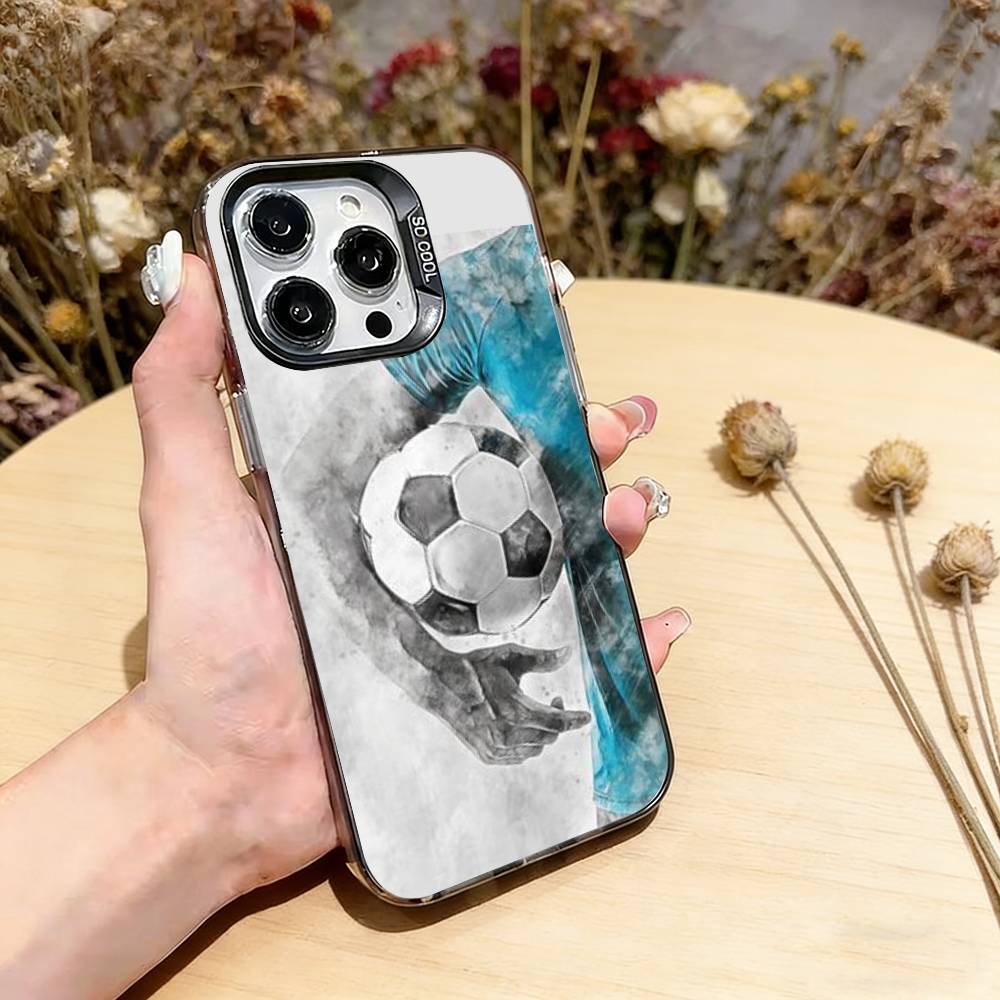 Soccer Ball Phone Case For iPhone 17,16,15,14,13,12,11 Plus,Pro Max,XS,Colorful Silver Black Cover iPhone16Pro
Soccer Ball Phone Case For iPhone 17,16,15,14,13,12,11 Plus,Pro Max,XS,Colorful Silver Black Cover iPhone16Pro