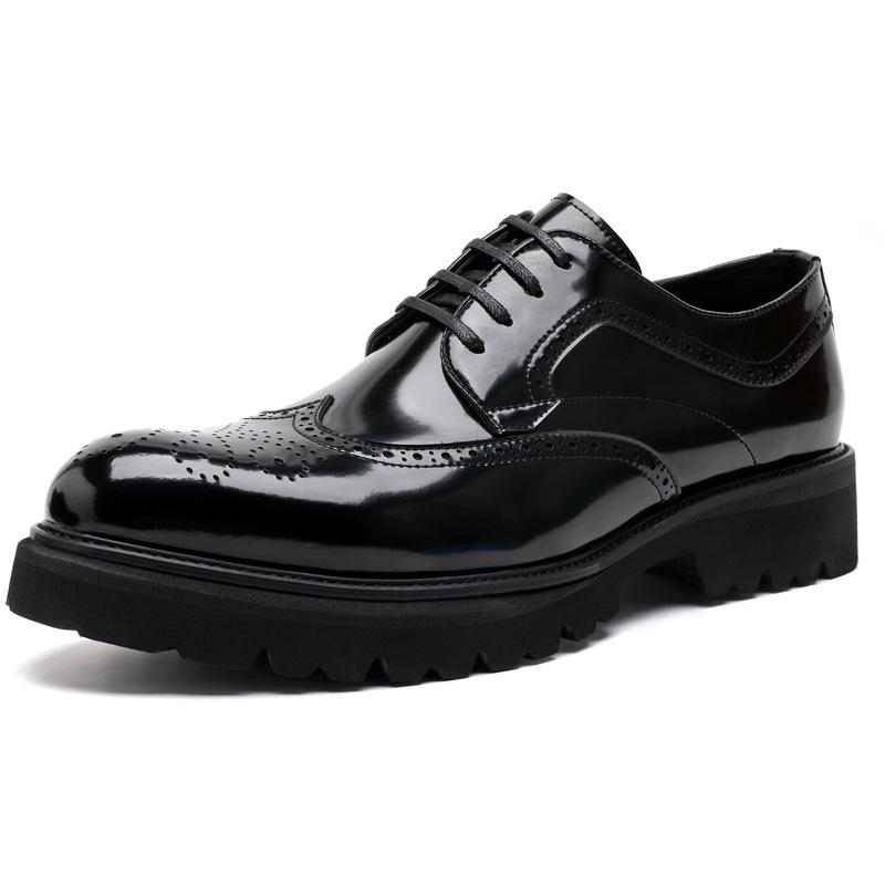 Британские кожаные туфли мужские новые деловые туфли на платформе с гравировкой Brock мужские туфли 44305-J 44 чёрный
Британские кожаные туфли мужские новые деловые туфли на платформе с гравировкой Brock мужские туфли 44305-J 44 чёрный