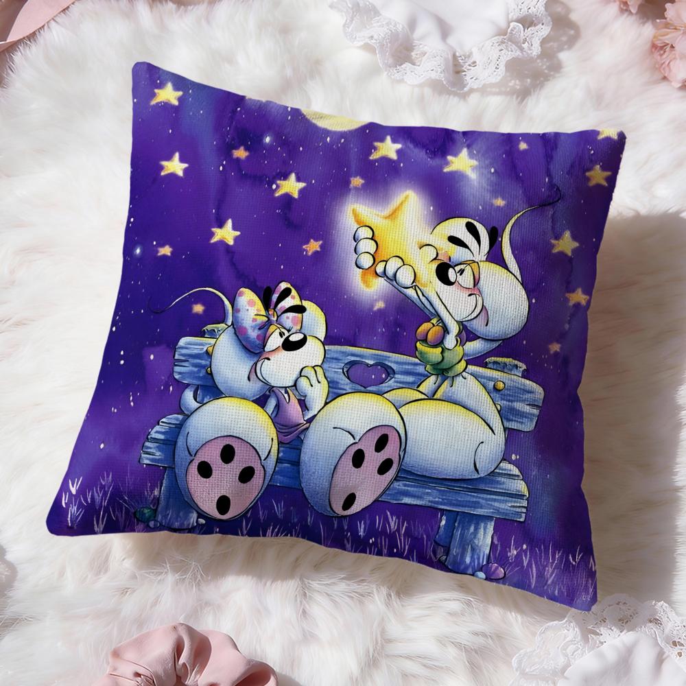 Cartoon D-Diddl Cushion Cover Premium Comfort Reversible Pillow Cove -Two in One Design for Any Room & Car Interior 40cmx40cm
Cartoon D-Diddl Cushion Cover Premium Comfort Reversible Pillow Cove -Two in One Design for Any Room & Car Interior 40cmx40cm