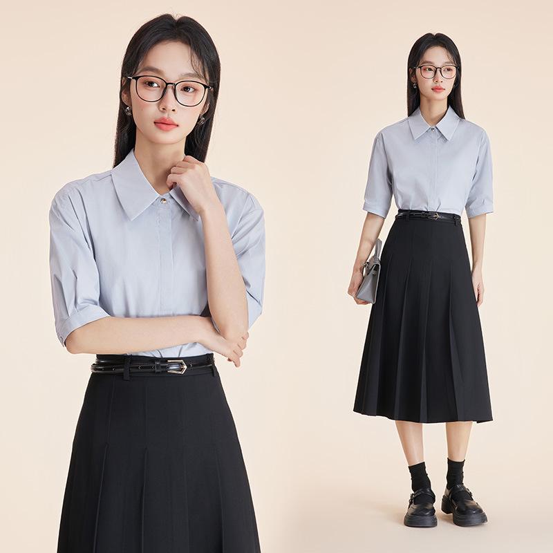 Women s Short-Sleeve White Wrinkle-Resistant Professional Shirt and Suit Dress Set for Work or Interviews M
Women s Short-Sleeve White Wrinkle-Resistant Professional Shirt and Suit Dress Set for Work or Interviews M