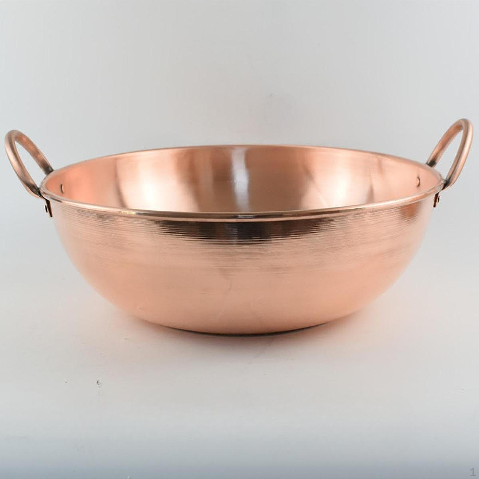Медный набор для приготовления пищи с ручками и крышкой 30cm
Медный набор для приготовления пищи с ручками и крышкой 30cm