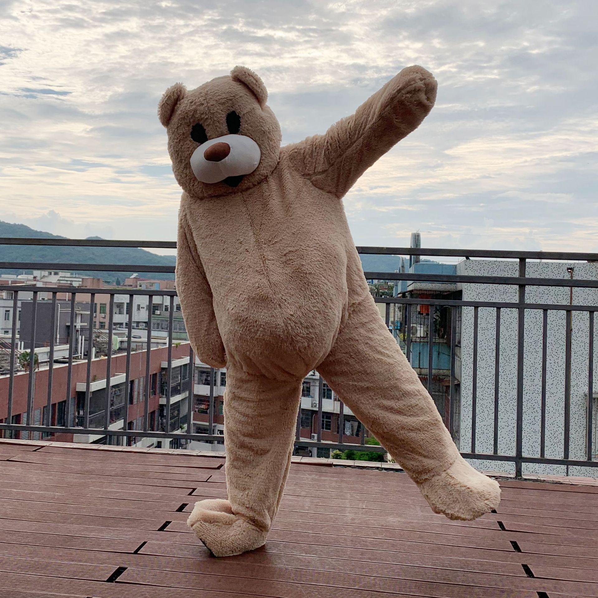 Giant Teddy Bear Plush Toy Costume - Walking & Dancing Bear Shell 160 cm
Giant Teddy Bear Plush Toy Costume - Walking & Dancing Bear Shell 160 cm