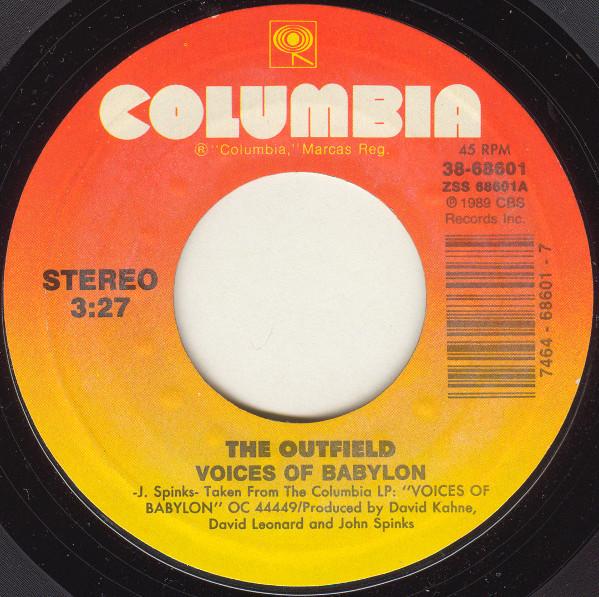 7inch Record OUTFIELD Voices Of Babylon 3868601 Columbia 1989 Japan Rock Used
7inch Record OUTFIELD Voices Of Babylon 3868601 Columbia 1989 Japan Rock Used